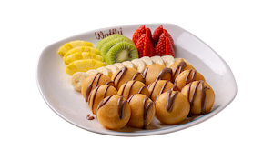 Mini Pancake & Fruit